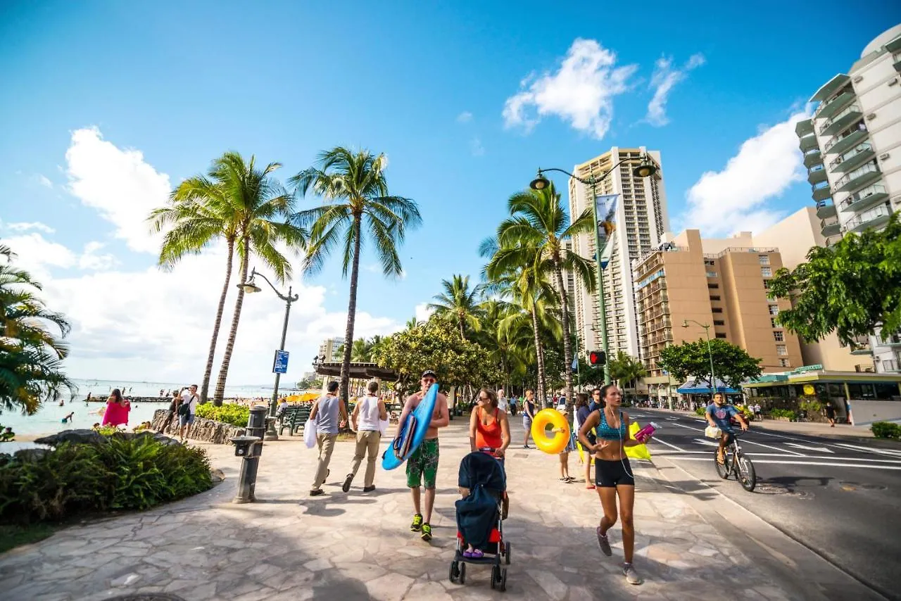Aloha Getaway, Ocean View Condo Near Waikiki Beach With Free Parking Honolulu 0*,