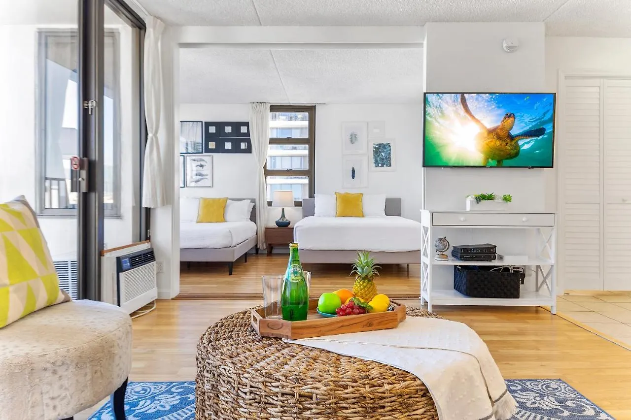 Apartment Aloha Getaway, Ocean View Condo Near Waikiki Beach With Free Parking Honolulu United States