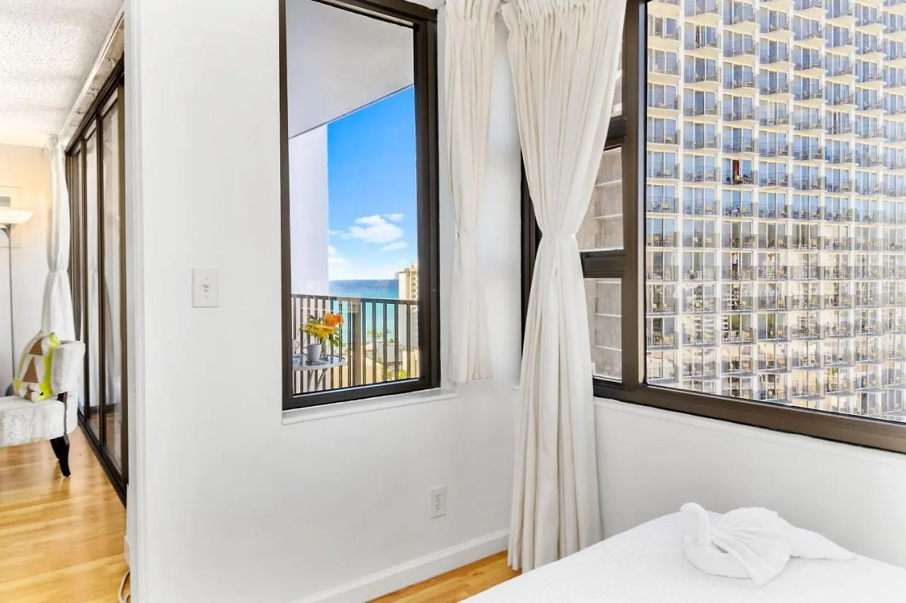 Apartmán Aloha Getaway, Ocean View Condo Near Waikiki Beach With Free Parking Honolulu